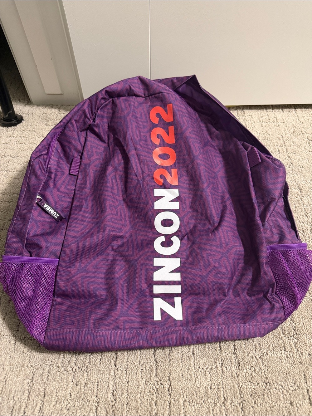 Zin con 2022 backpack